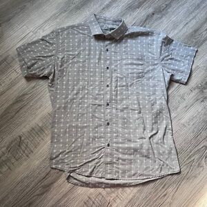 Kühl Men’s Sz xl tapered fit Gray Button Up Casual Shirt Size Style# 7567 18S
